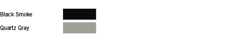 Black Smoke, ,Quartz Gray, 